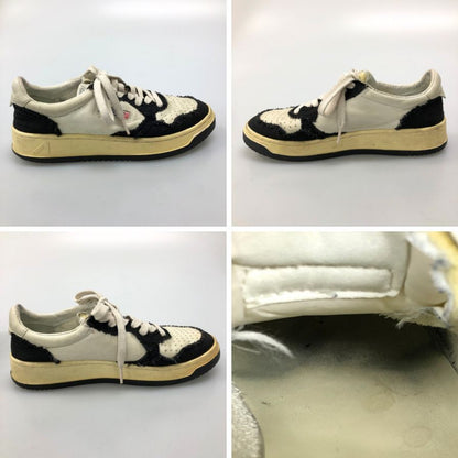 オートリー レザー ローカット スニーカー メンズ サイズ40 ホワイト系 AUTRY 約25.0cm【AFC36】