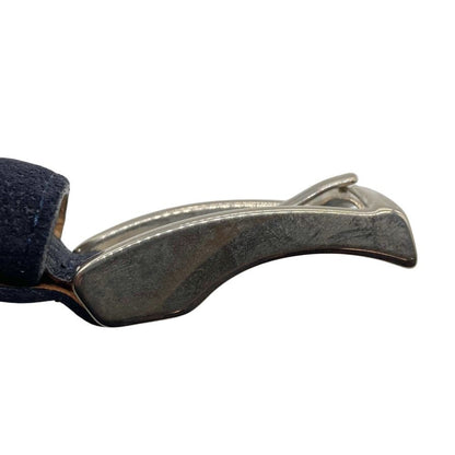 サドラーズ スエードベルト メンズ サイズ 85 ネイビー Saddler's【AFI6】
