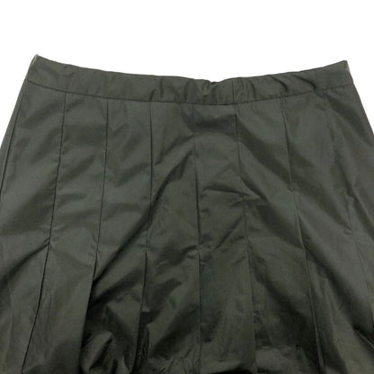 モンクレール 20SS GONNA ナイロンプリーツスカート サイズ38 レディース カーキ F20932071200 MONCLER【AFB38】