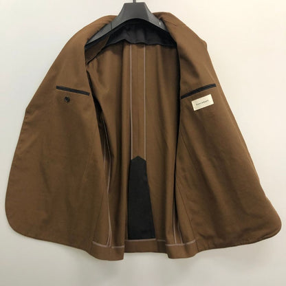 極美品◆マーカウェア  サックコート コットン テーラード ジャケットA26A16JK01C ブラウン メンズ サイズ1 MARKAWARE 【AFA16】