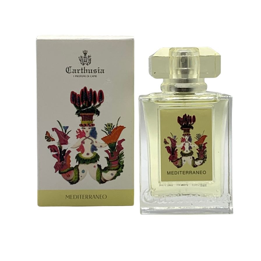 カルトゥージア オードパルファン メディテラネオ 香水 50ml CARTHUSIA【AFI11】【中古】