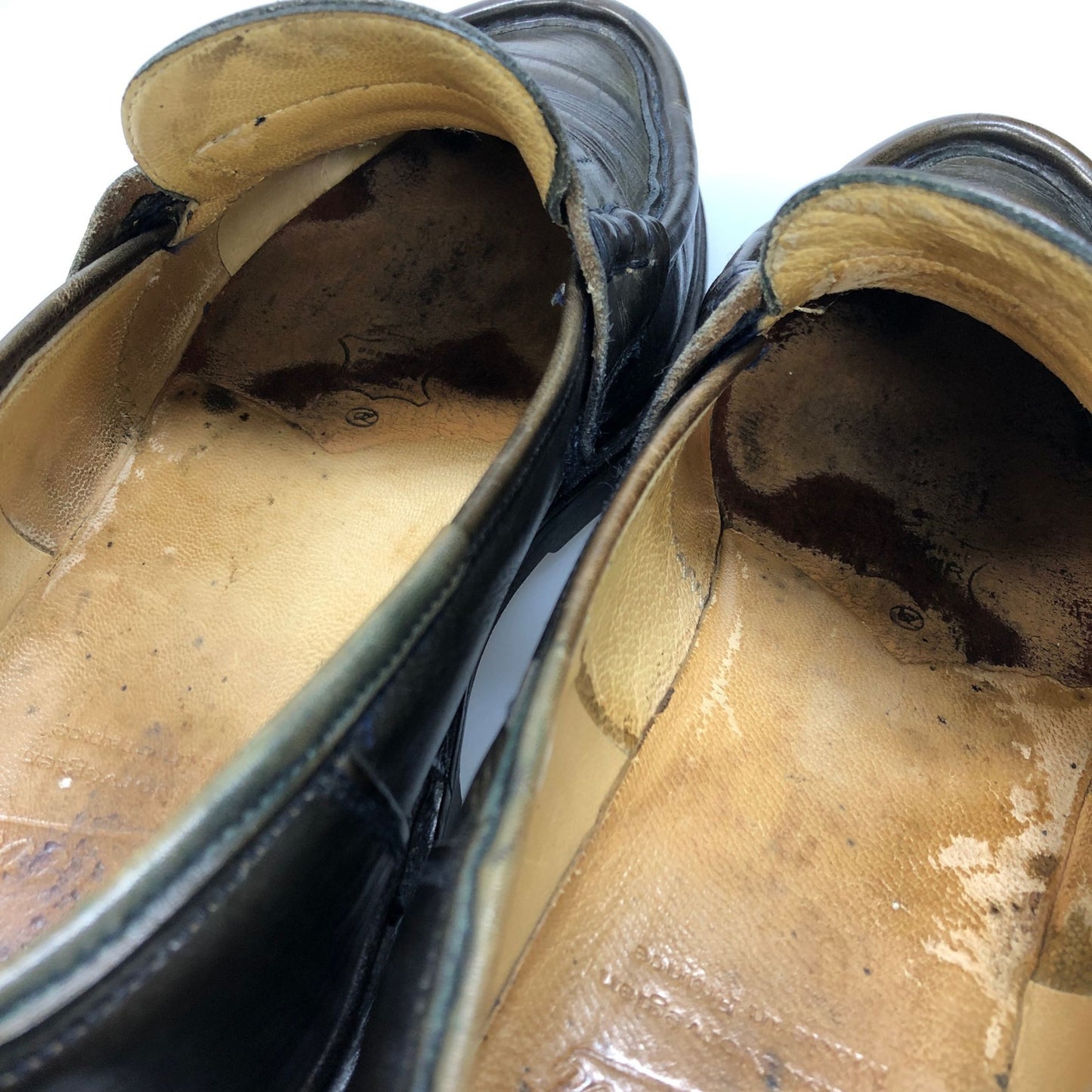 パラブーツ レザージューズ  ローファー ランス メンズ ダークブラウン系 サイズ不明 PARABOOT REIMS ローファー 約cm【LA】【中古】