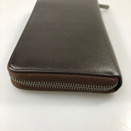 ホワイトハウスコックス ラウンドジップ ロングウォレット ホースハイド ダークブラウン 長財布 Whitehouse Cox【AFB55】