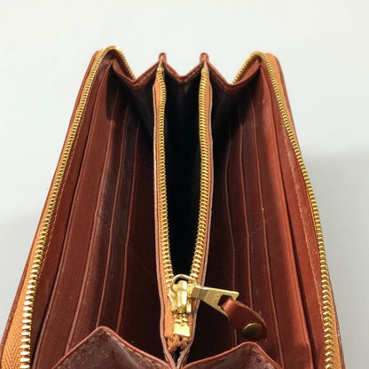 グレンロイヤル 長財布 ラウンドジップ ブライドルレザー ブラウン ゴールド金具 GLENROYAL【AFI1】