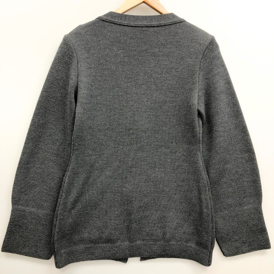 美品◆デイジーリン ニットカーディガン レディース グレー サイズ38 DAISY LIN 【AFA18】