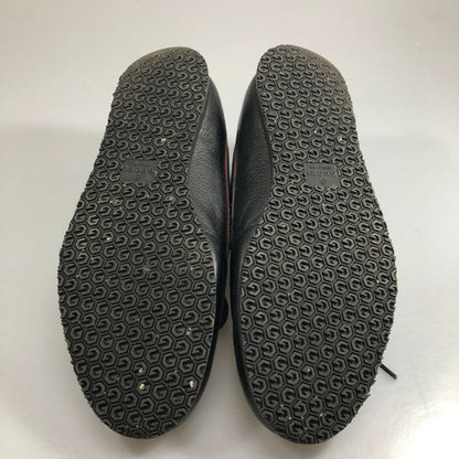 グッチ スニーカー261919 ブラック メンズ サイズ7.5 GUCCI 約26.5cm【AFC34】