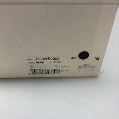 エムエムシックス スニーカー SH3WS0004 CHUNKY GAMBETTA SNEAKER サイズ41 メンズ ホワイト MM6 約26.0cm【AFD1】