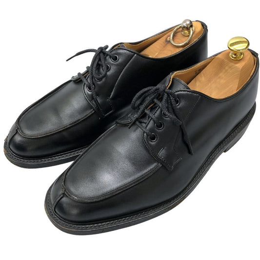 トリッカーズ レザーシューズ Uチップ 3617 レザー ブラック メンズ サイズ 8.5 TRICKER'S STUART 約27.0cm【AFD14】