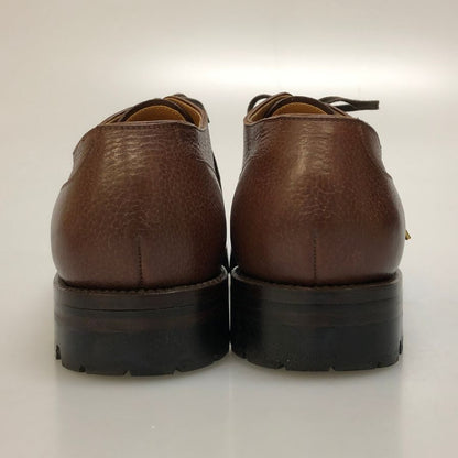ウェン レースアップシューズ Uチップ ブラウン メンズ サイズ7 WHEN 約25.0cm【AFD9-2】