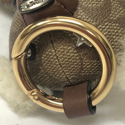 コーチ チャーム シグネチャー ベア バッグチャーム キーホルダー ブラウン系 COACH【AFI9】【中古】