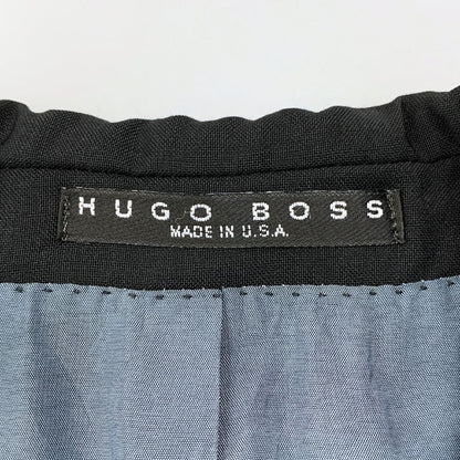 ヒューゴボス スーツ スーツセット 3B サイドベンツ ブラック サイズ不明 HUGO BOSS【AFA2】