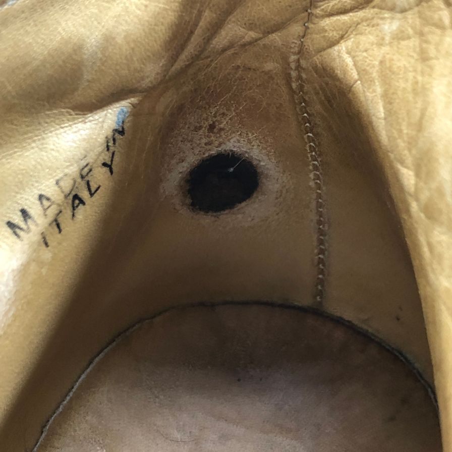 バリー レザーシューズ Uチップ ブーツ スエード ブラウン サイズ41.5  BALLY 約26.5cm【AFC44】