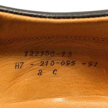 ジェイエムウエストン レザースニーカー モンキーシューズ ブラック メンズ サイズUK8C J.M.WESTON 約27.0cm【AFC30】