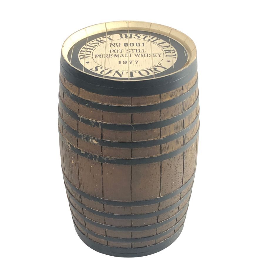 サントリー ポットスティル ポットスチル No.1 ウイスキー樽 オブジェ 置物 SUNTORY【AFI28】【中古】