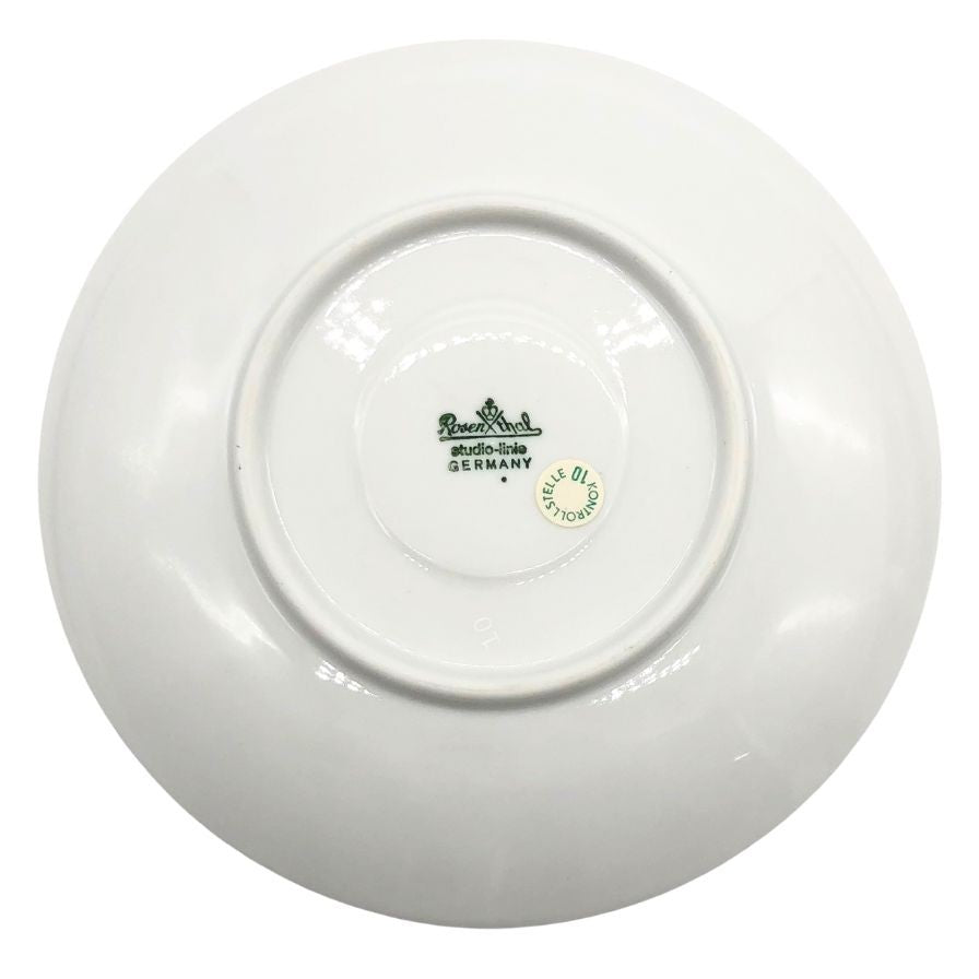 ローゼンタール スタジオライン ティーカップ&ソーサー ホワイト 3客セット Rosenthal studio-line【AFI21】【中古】