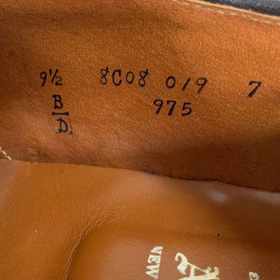 オールデン 975 コードバン ウィングチップ サイズ9.5D ALDEN ビジネスシューズ 約27.5cm【LA】【中古】