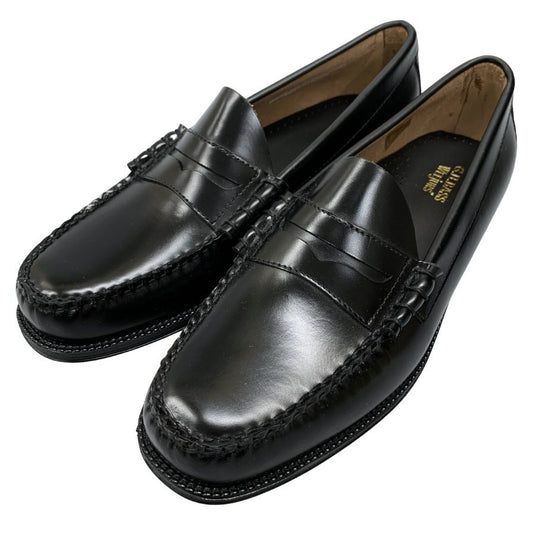 ジーエイチバス ローファー ウィージャンズ ラーソン サイズ10.5 メンズ ブラック G.H.Bass&Co. WEEJUNS LARSON ローファー 約29.0cm【LA】【中古】