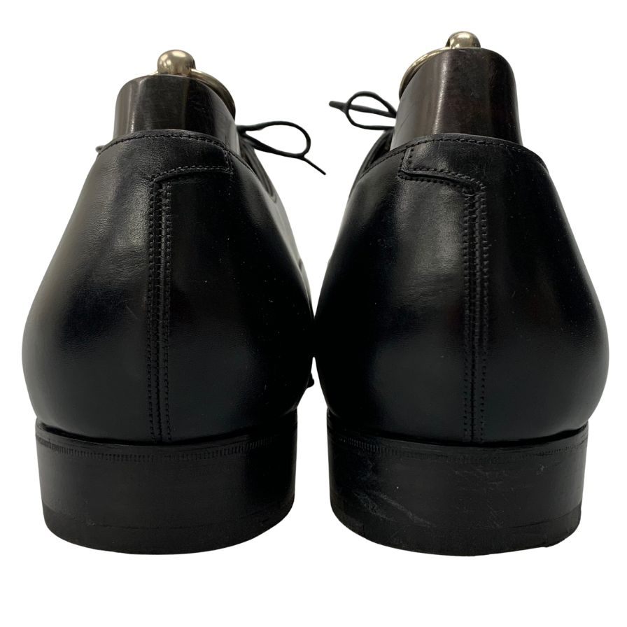 ガジアーノ＆ガーリング レザーシューズ オックスフォード カーフ ブラック UK12E メンズ 革靴 シューツリー付き GAZIANO＆GIRLING OXFORD ビジネスシューズ 約30.0cm【LA】【中古】