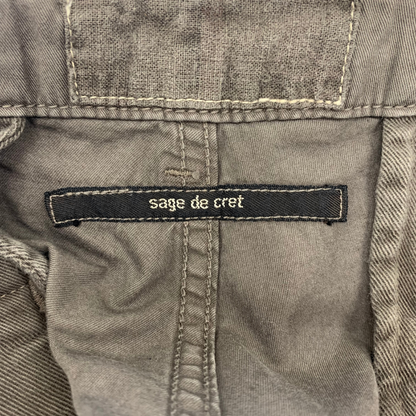 Good condition◆SAGE DE CRET cargo pants men's size L brown 8255-190 SAGE DE CRET [AFB5] 