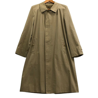 中古■バーバリー バルカラーコート 旧タグ イングランド製 ベージュ メンズ サイズ表記なし Burberry 【AFA1】