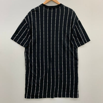 極美品◆エムエスジーエム ロゴロング Tシャツ レディース サイズS ブラック MSGM 【AFB19】