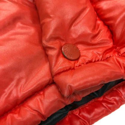 中古◆モンクレール ダウンジャケット エベレスト メンズ サイズ0 レッド MONCLER EVEREST 【AFA22】