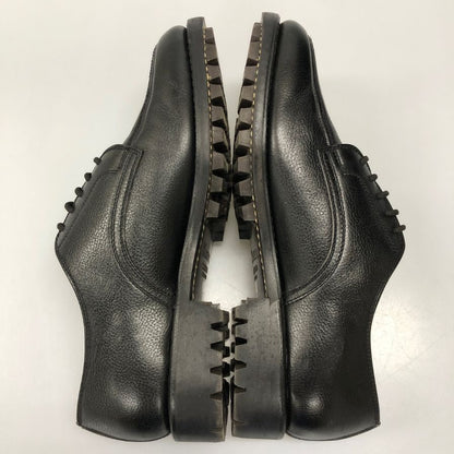 スコッチグレイン レザーシューズ モカシン 本革 ブラック メンズ サイズ25 SCOTCH GRAIN 約25.0cm【AFD14】