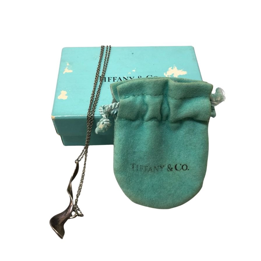 ティファニー フランクゲーリー オーキッド ドロップ SV925 ネックレス TIFFANY＆Co【AFI6】