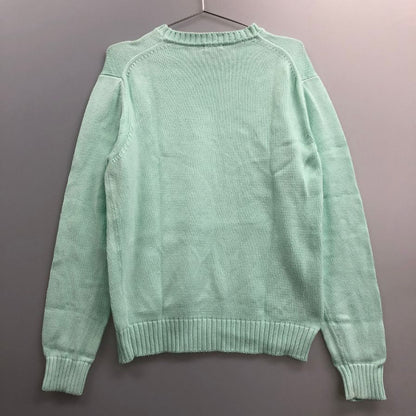 美品◆クルチアーニ クルーネックニット グリーン系 メンズ サイズ50 cruciani 【AFB5】