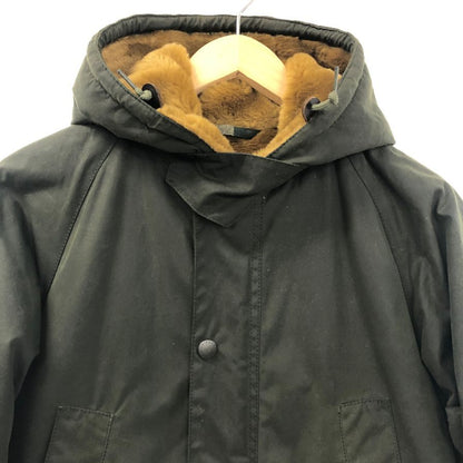 美品◆バブアー フード ビデイル オイルド ワックス 裏ボア 1602319 メンズ  サイズ36 カーキ  Barbour HOODED BEDALE SL 【AFA1】