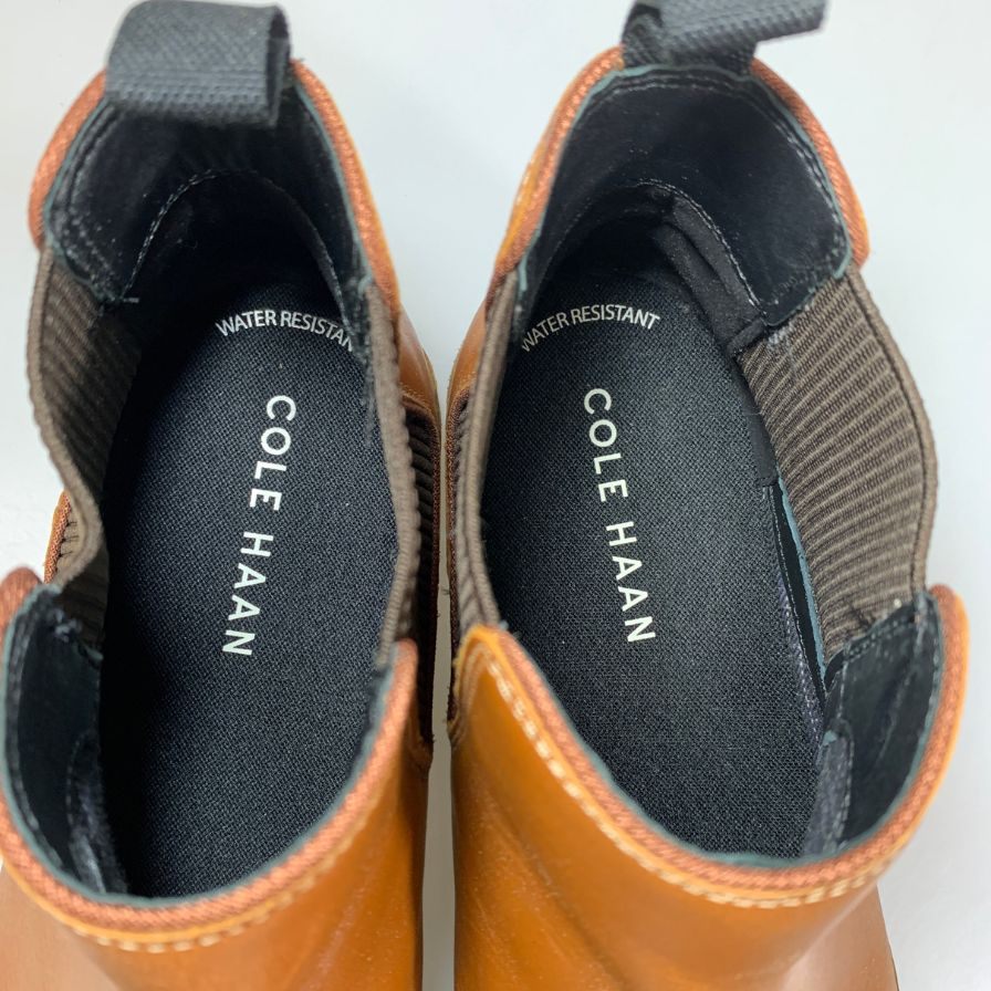 コールハーン サイドゴアブーツ カーフ メンズ ブラウン サイズ7 COLE HAAN 約24.5cm【AFC46】