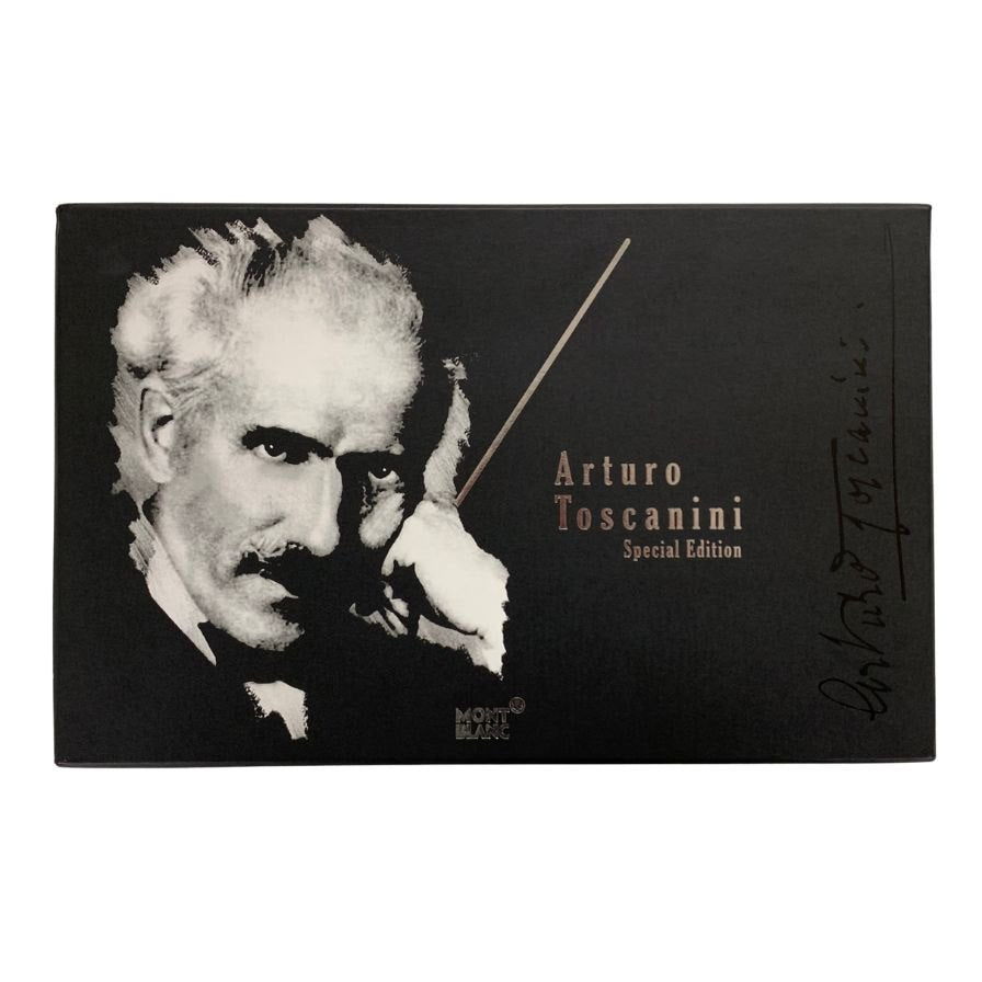 モンブラン ローラーボールペン ツイスト式 ドネーション ペン アルトゥーロ トスカニーニ スペシャル エディション ブラック MONTBLANC【AFI13】