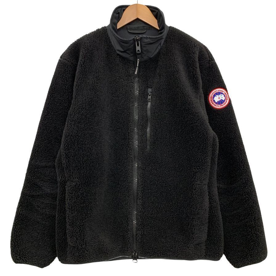 中古◆カナダグース 7017M ケローナジャケット カインドハイパイルフリース ブラック Mサイズ CANADA GOOSE 【AFA4】