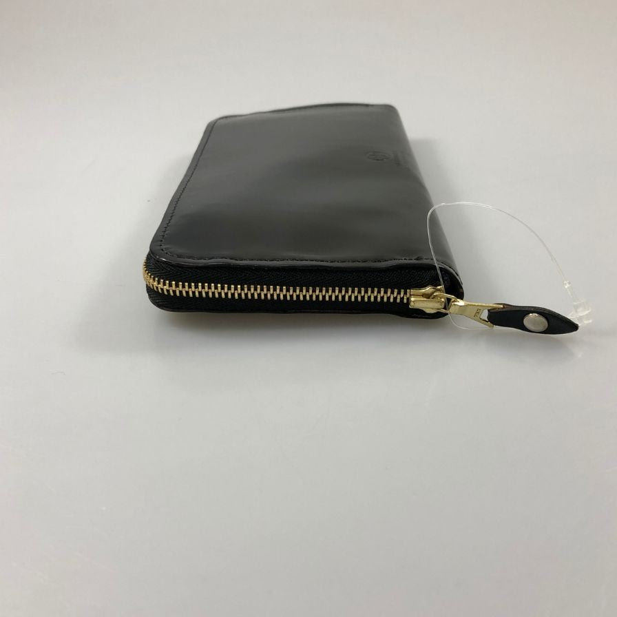 グレンロイヤル 長財布 ラウンドジップ コードバン ブラック ゴールド金具 GLENROYAL【AFI1】