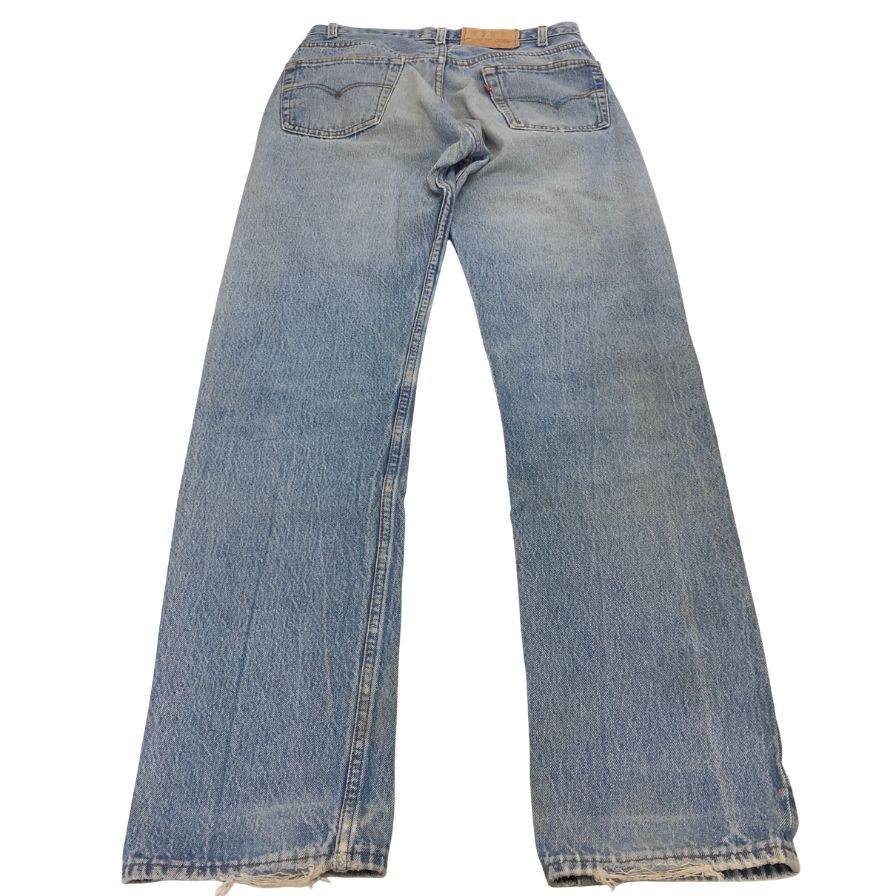 リーバイス デニム 501 80S ボタン裏546 USA製 インディゴ メンズ サイズW32 L34 LEVI’S 【AFB44】