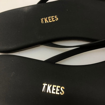 ティーキーズ リリー ライナー サンダル レディース サイズ42  ブラック TKEES 約26.0cm【AFC5】