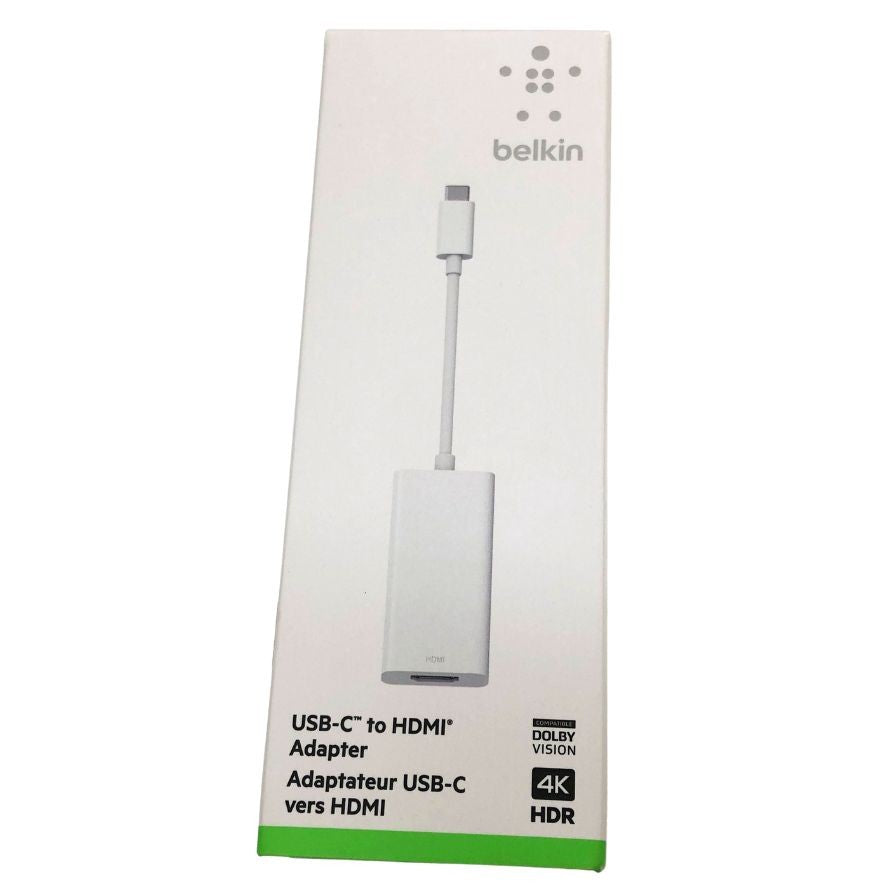 ベルキン USB-C to HDMI Adapter HDMI USB Type-C ホワイト  belkin【AFI14】【中古】