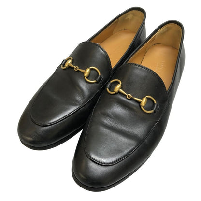グッチ ローファー ヨルダーン ホースビット ブラック サイズ37 GUCCI 約24.0cm【AFC30】