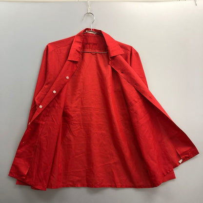 美品◆マックレガー オープンカラーシャツ ヴィンテージ レッド メンズ サイズM McGREGOR 【AFB9】
