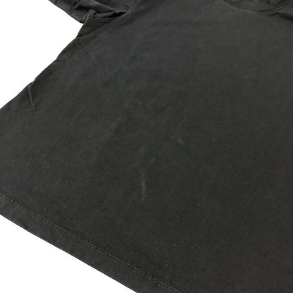 中古◆モンクレール アリシアキーズ Tシャツ バックプリント ユニセックス サイズ2 ブラック Moncler×Alicia Keys 【AFB8】