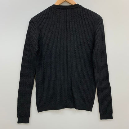 美品◆ヴァレンティノ ローマ カーディガン カシミア混 レディース サイズ44 ブラック VALENTINO ROMA 【AFB20】