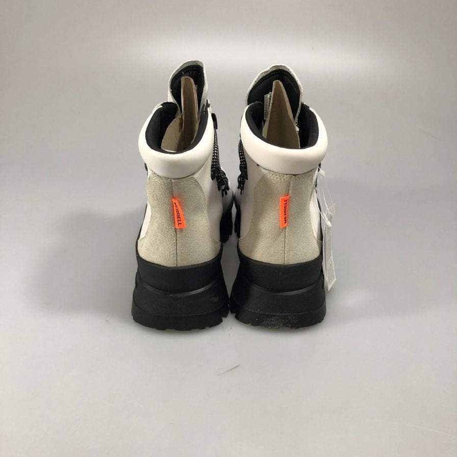 メレル ブーツ トレッキングブーツ Bristol MID レディース サイズ24.5 ブラック ホワイト系 MERRELL 約24.5cm【AFD3】
