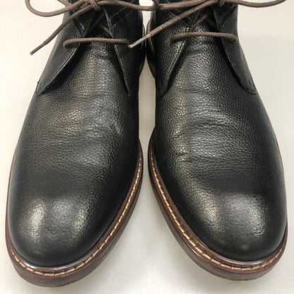 コールハーン チャッカブーツ グレインレザー×スエード コンビ C26131 メンズ ブラック サイズUK8.5 COLE HAAN 約27.0cm【AFD2】