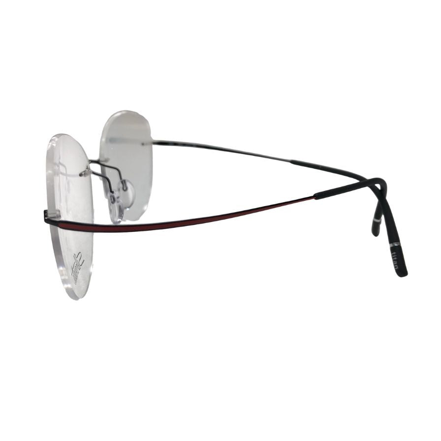 シルエット メガネ リムレス 5599 9142  □17 150 ブラック silhouette【AFI18-2】