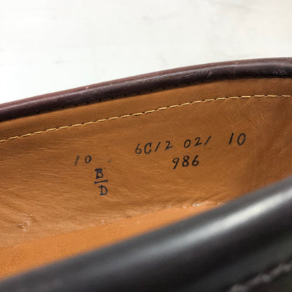 オールデン コインロファー 986 コードバン メンズ サイズ10D バーガンディ ALDEN ビジネスシューズ 約28.0cm【LA】【中古】