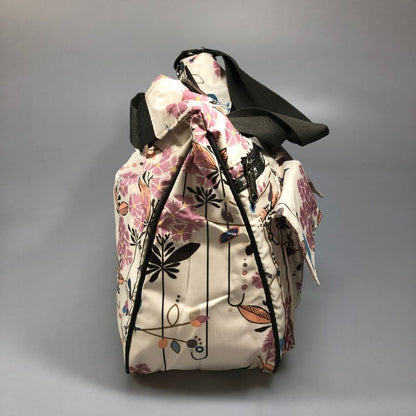 レスポートサック  ショルダーバッグ  レディース 花柄 ホワイト＆ピンク LeSportsac【AFE5】