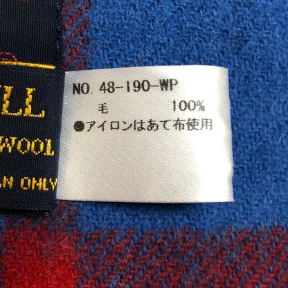 ツイードミル マフラー チェック ウール ユニセックス TWEEDMILL【AFI21】