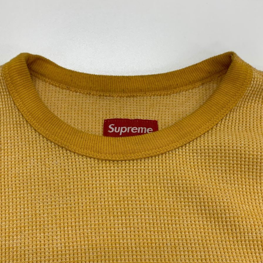 中古◆シュプリーム Tシャル メンズ イエロー サイズL SUPERME 【AFB46】