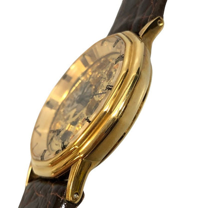 アロマ 手巻き時計 スケルトン ゴールド レディース AROMA【AFI16】