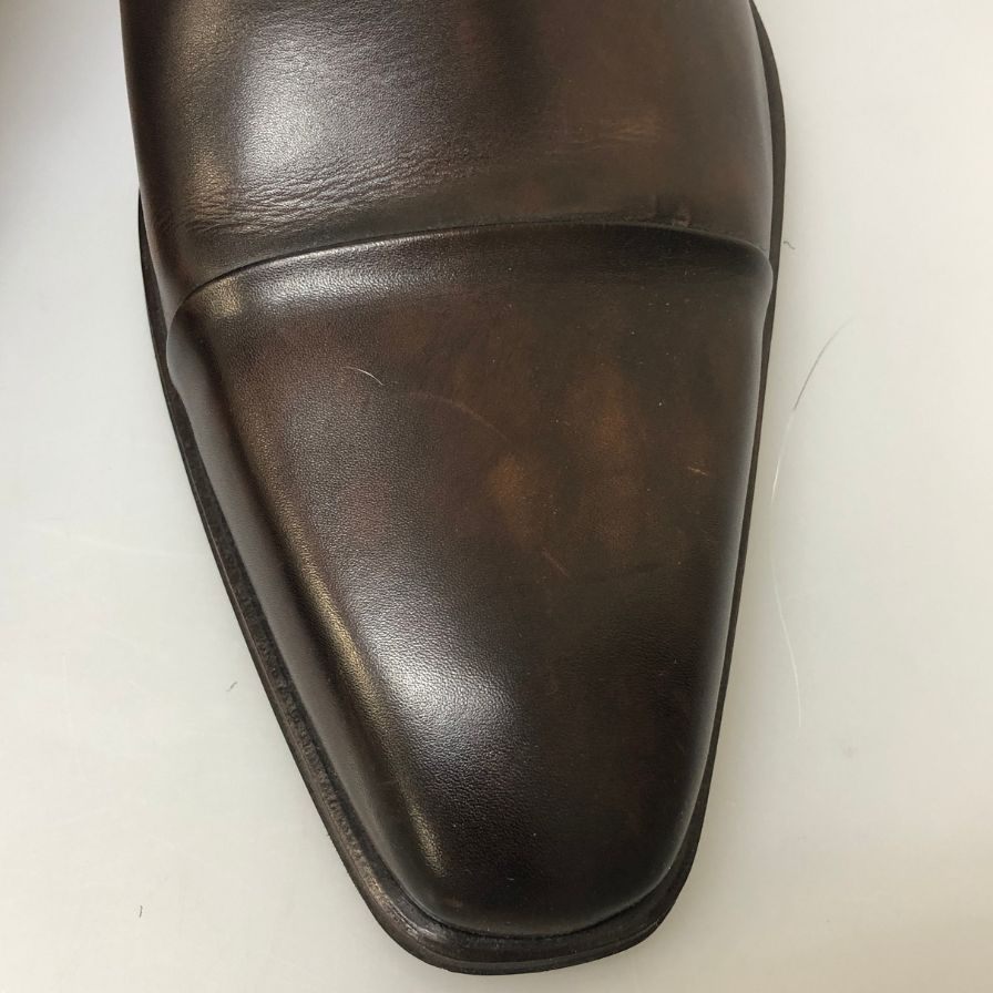 マグナーニ ダブルモンク ストラップ ブラウン メンズ サイズ43 MAGNANNI 約27.0cm【AFC32】